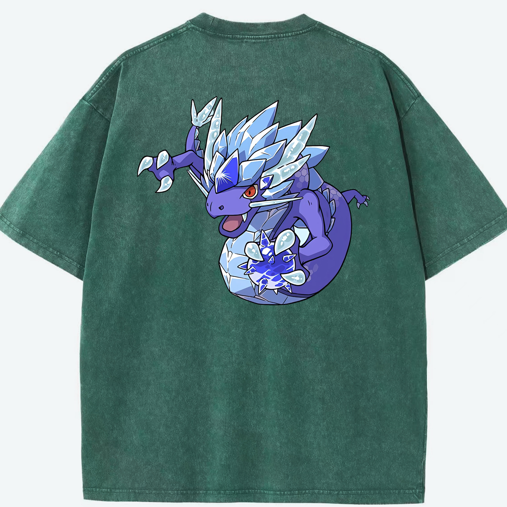 （画像用） 妖怪ウォッチ Yo-kai Watch 綿100% ヴィンテージ風 半袖Tシャツ（背面プリント）